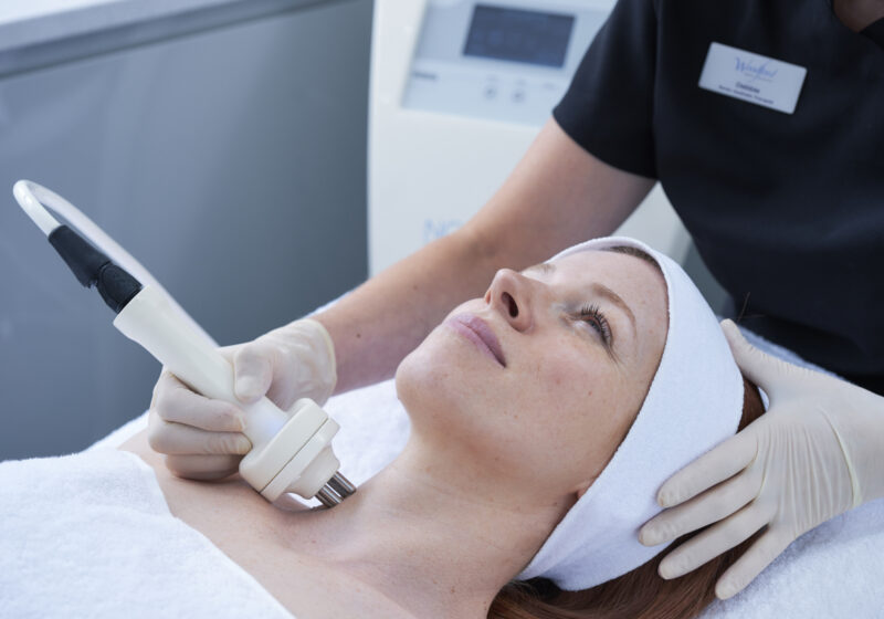 image of treatment being performed